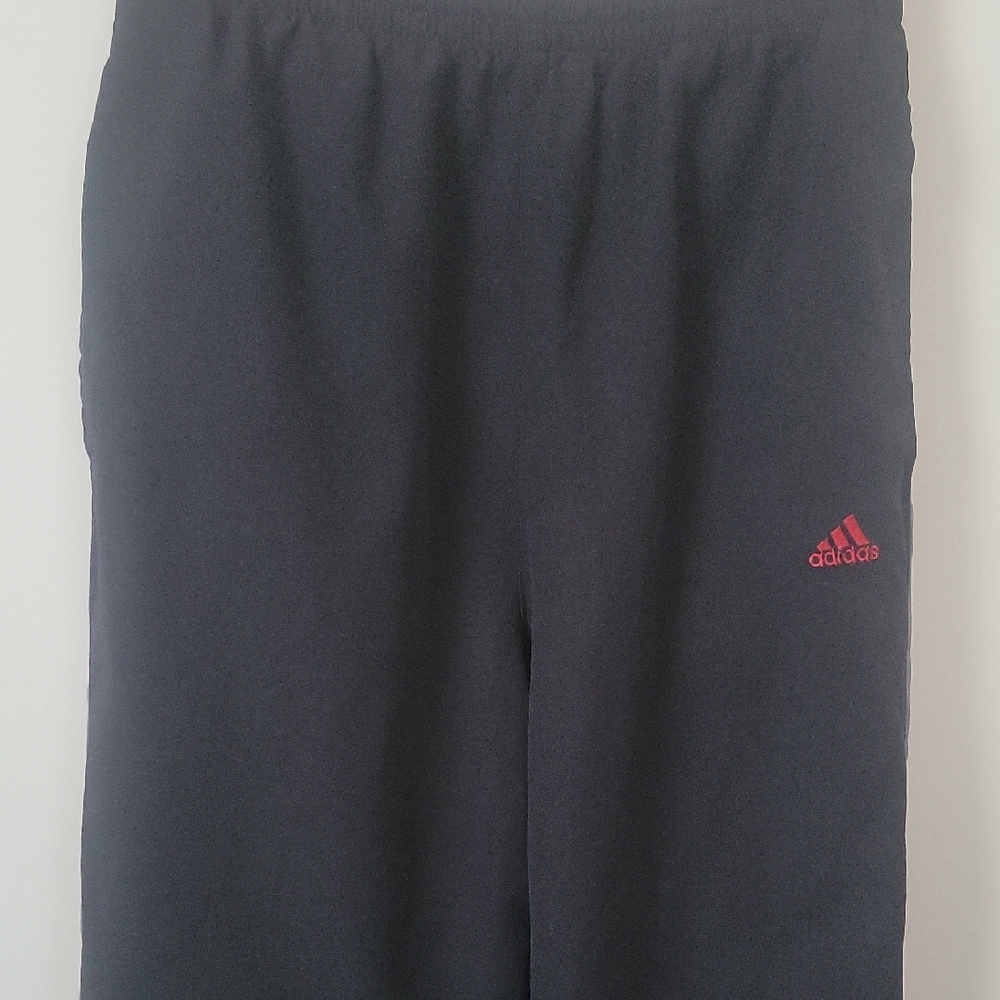 Adidas Black and Red Sweatpants - Picture 5 of 8